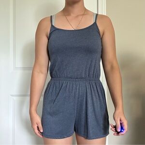 Navy Blue Romper